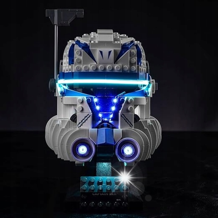 Világításkészlet Lego 75389 Dark Falcon-hoz, távirányító, USB kábel, elemekkel kompatibilis