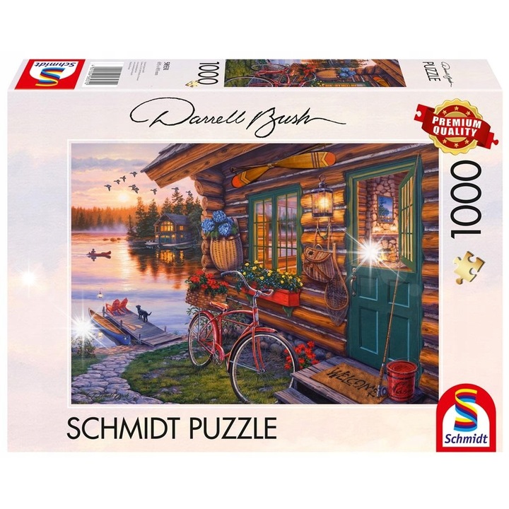 Puzzle Schmidt Spiele, 1000 darab, egyedi design, 70x50cm