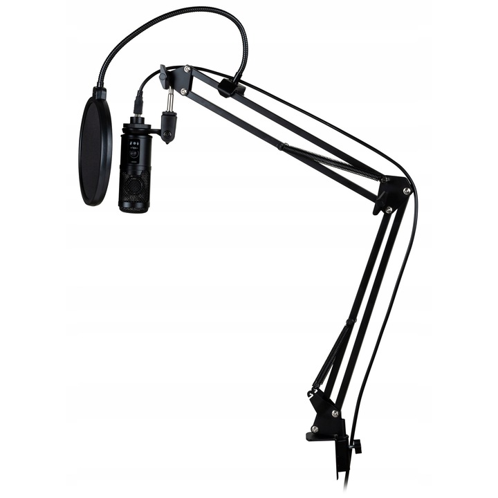 Nacon Streaming Készlet 2 PC mikrofon, 1,5m USB kábel, 1,45m zöld háttér