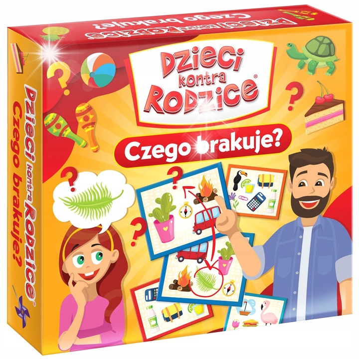 Társasjáték CSALÁDI, KANGUR, gyerekek a szülők ellen, 2-6 játékos