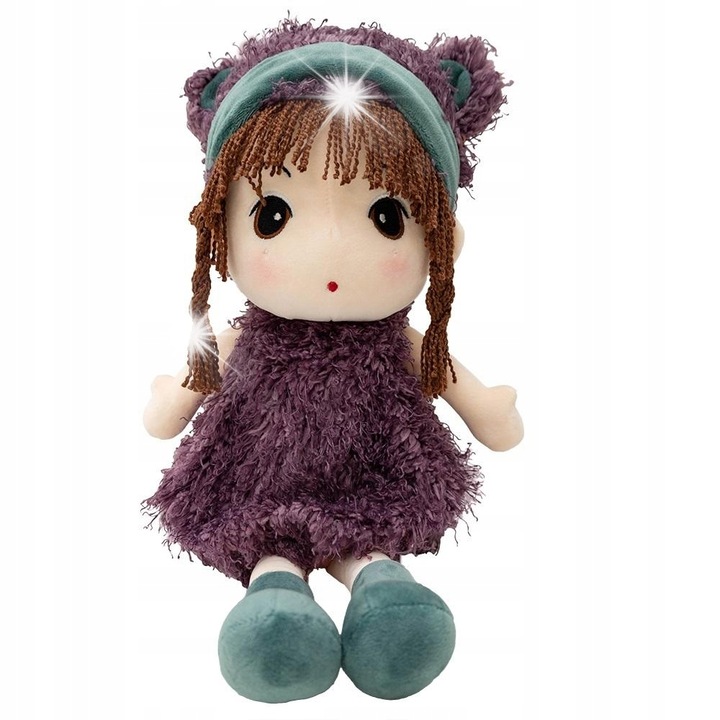 Plüssjáték, Laluca, többszínű, 44 cm, oktatókészlet