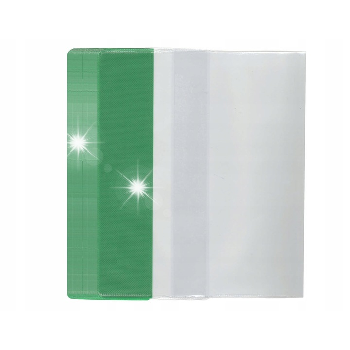 Coperti pentru caiete A5, Biurfol, transparente, set 50 bucati, 212x303mm