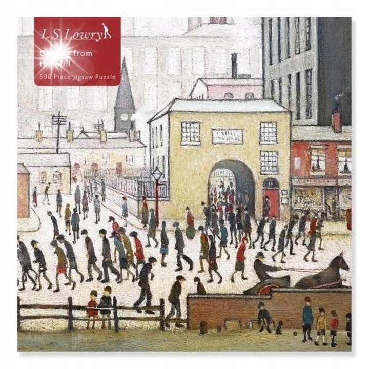 Puzzle 500 darabos, Flame Tree, gyönyörű illusztrációk, 490x360mm