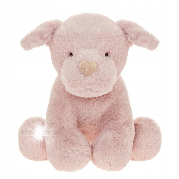 Papusa de plus Beppe, caine Renee, roz, 30cm