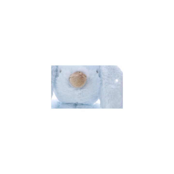 Плюшено зайче Beppe, 25см, синьо, идеално за гушкане