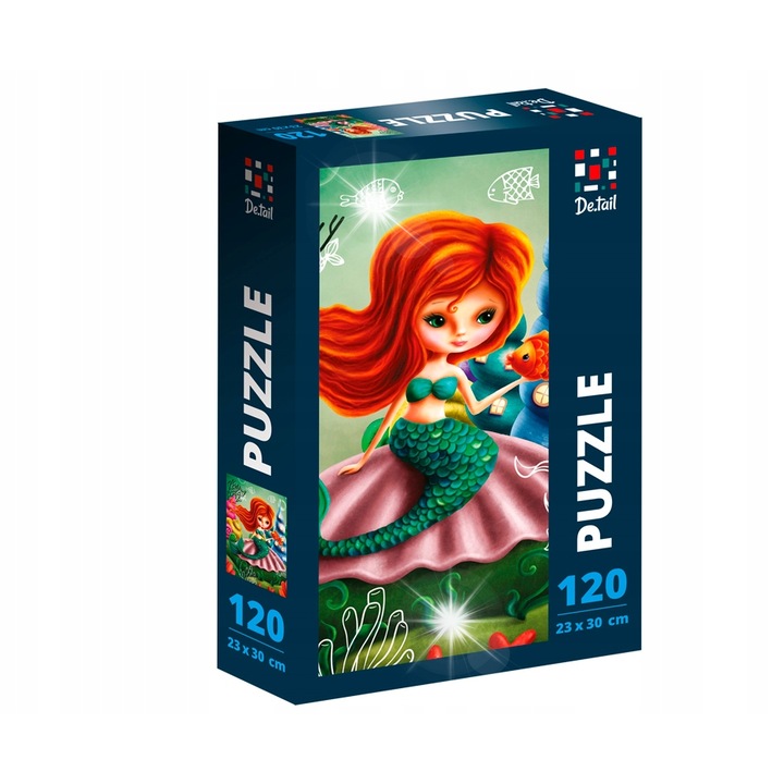 Puzzle készlet 120 darab, Roter Kafer, Kis hableány, Kisméretű