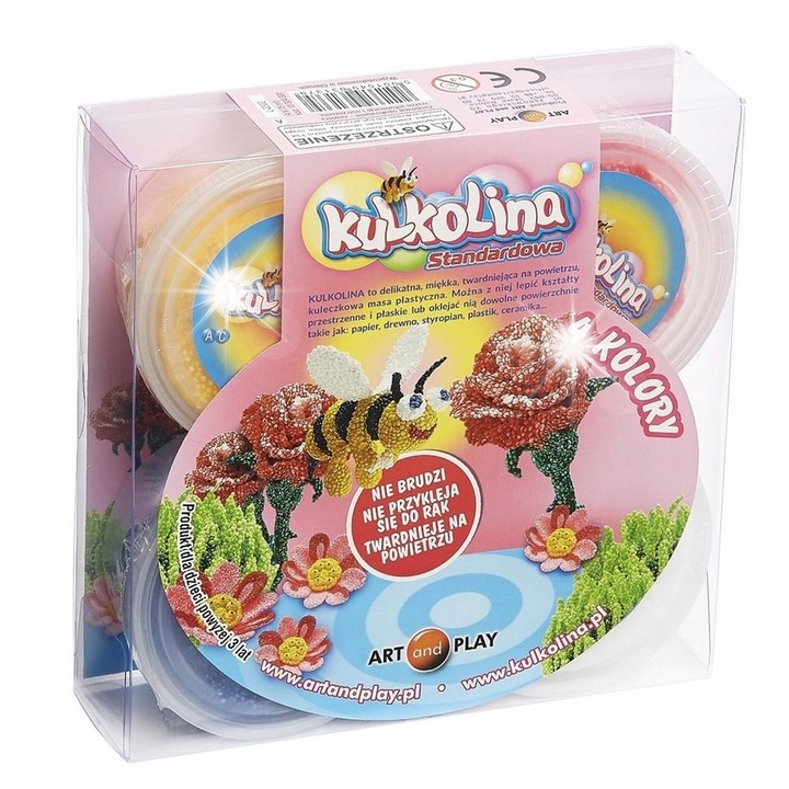 Kreatív Art And Play készlet, modellező gyurma, többszínű, gyerekeknek