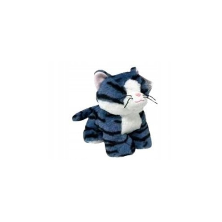 Plusz Kotek Kacperek, Tulilo, 30x25cm, roz, pentru fete