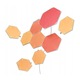Комплект разширение Nanoleaf Hexagons - 3 осветителни панела, RGBW, 20x23см