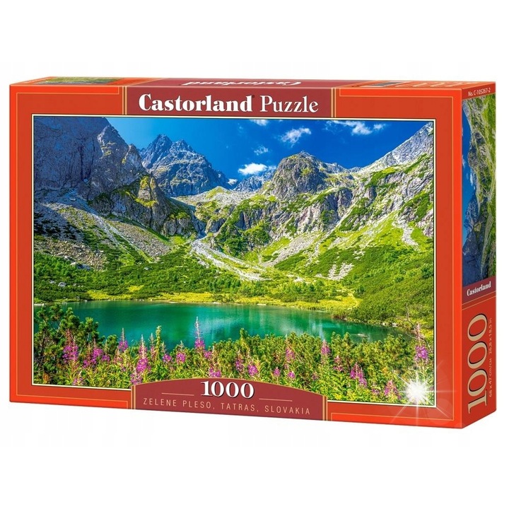 Пъзел Castorland Комплект пъзели ZELENE PLESO 68x47см