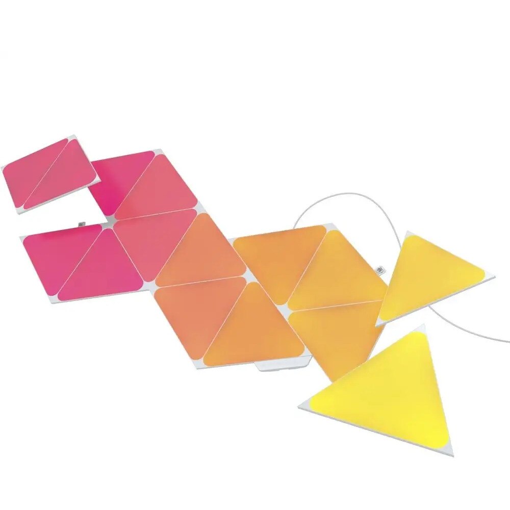 Комплект LED осветление Nanoleaf Shapes Triangles, 14 панела ...