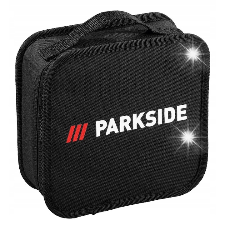 Акумулаторна бормашина Parkside PBSAE 12 A1, 12 V, 1,5 Ah батерия, LED, размери 158x71x189 мм, пълен комплект