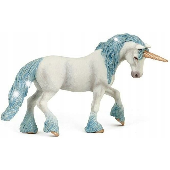 Фигурина Papo, Еднорог Магия, 3.2x3.9x7.7см, ръчно рисувана