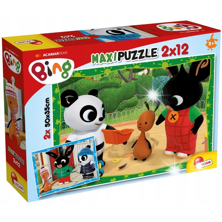 Пъзел Lisciani, 24 части, 50x35см, за деца