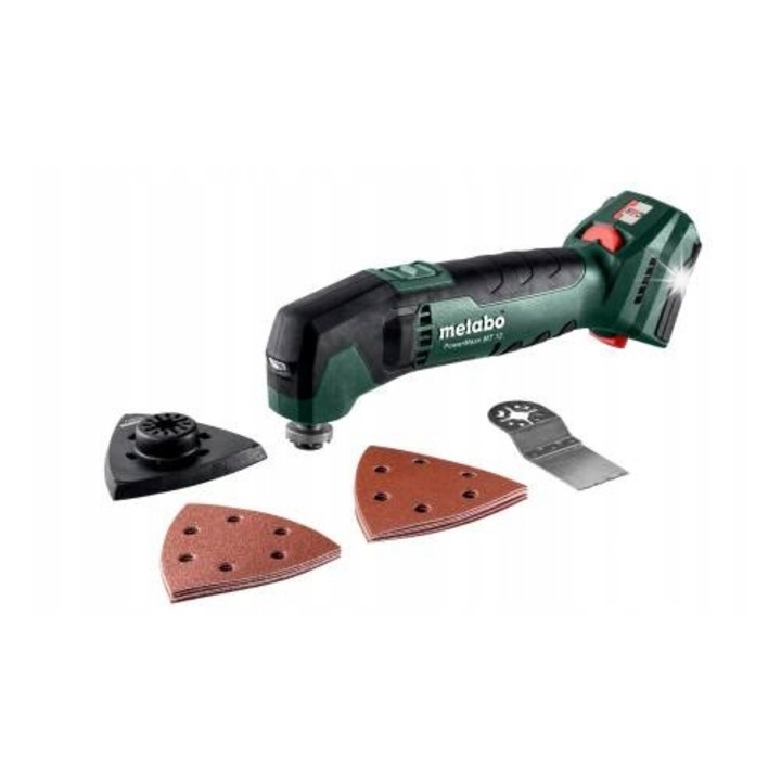 Мултифункционален полир Metabo 12 V, 93 мм, 1 кг, без батерия, без зарядно
