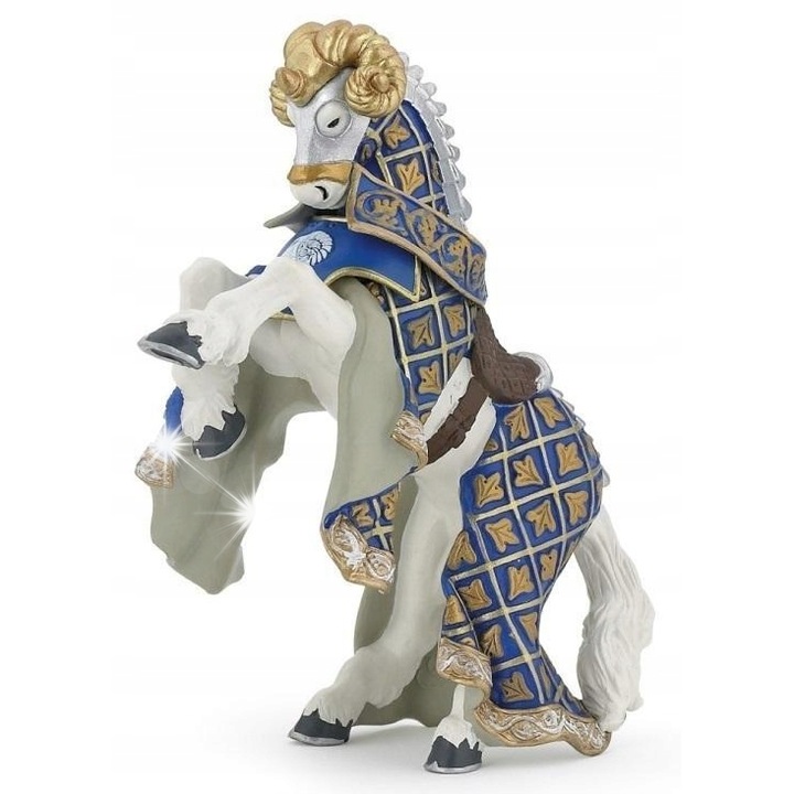 Figurina Papo, Kon Mistrza broni, 140x81x60mm, pentru copii 3+