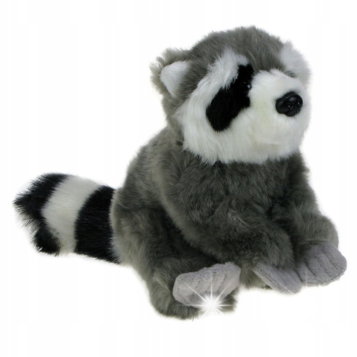 Плюшен Енот 28см, Плюшена играчка за момичета, Многоцветен, 48см