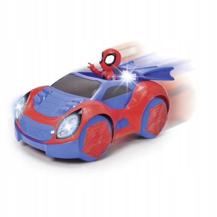 Количка с дистанционно управление Jada Spidey Web, 2 батерии АА, за деца 3+