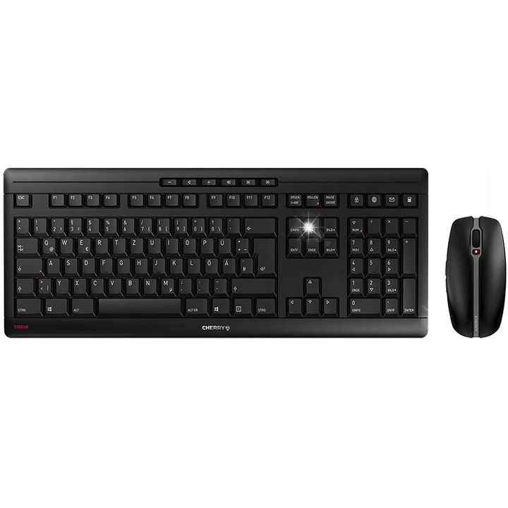 Set tastatura wireless cu mouse, 2.4 GHz, Blow, negru