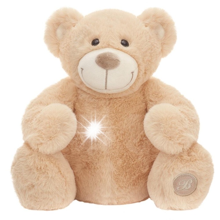 Плюшена играчка Beppe, мече Jacobe, карамел, 50см