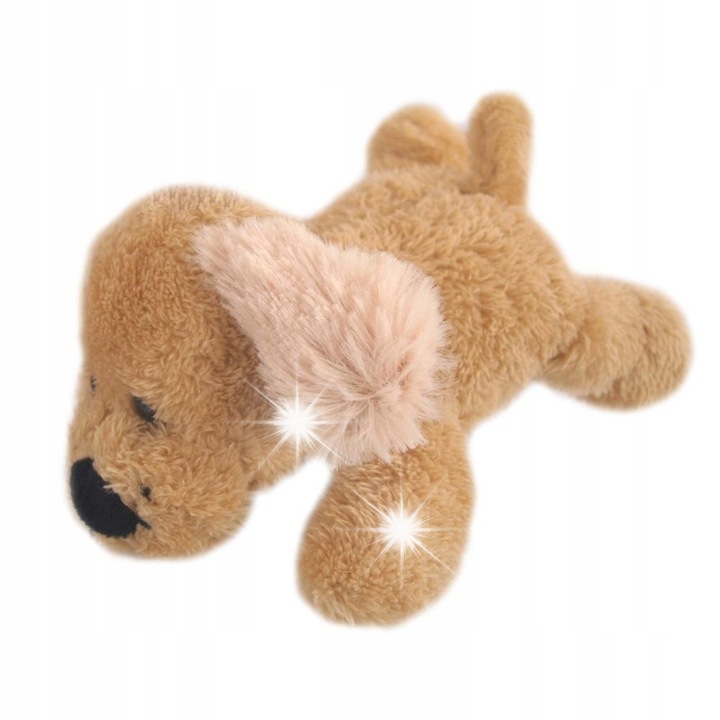 Плюшена играчка, кученце, 20см, многоцветна, комплект от плюш