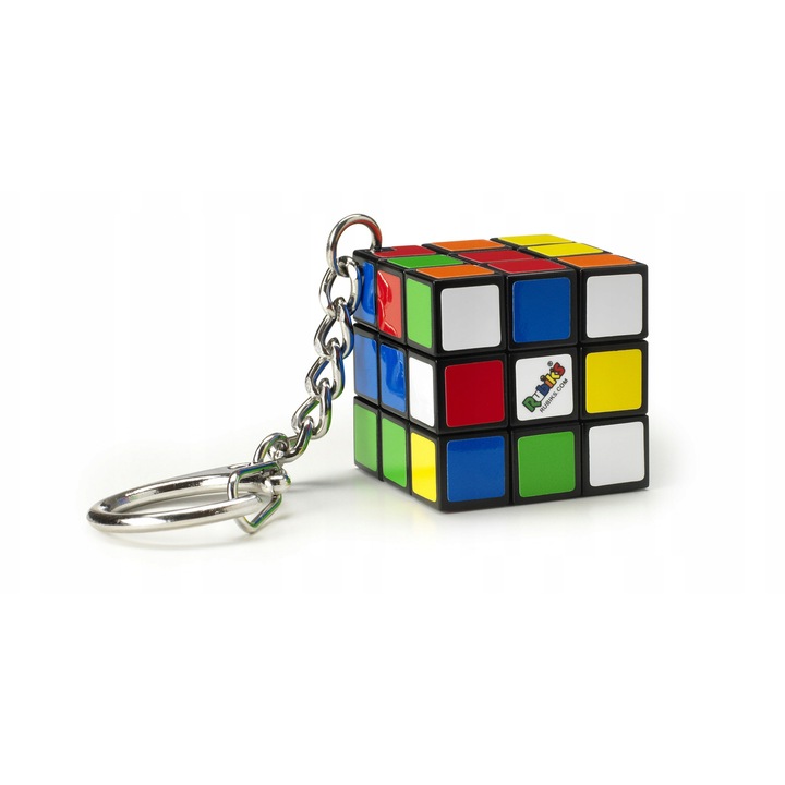 Кубче Рубик, Рубик, ключодържател, 6 цветни страни, малък размер