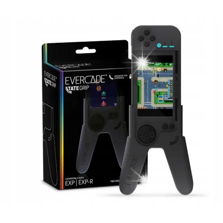 Manson TATE Grip gaming konzolokhoz, szürke, szett Evercade EXP/EXP-R-hez