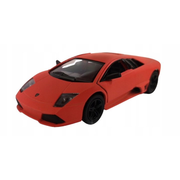 Modell fém Lamborghini Murcielago LP640 1:36 Kinsmart, matt kék, 12,5x6x3,3cm