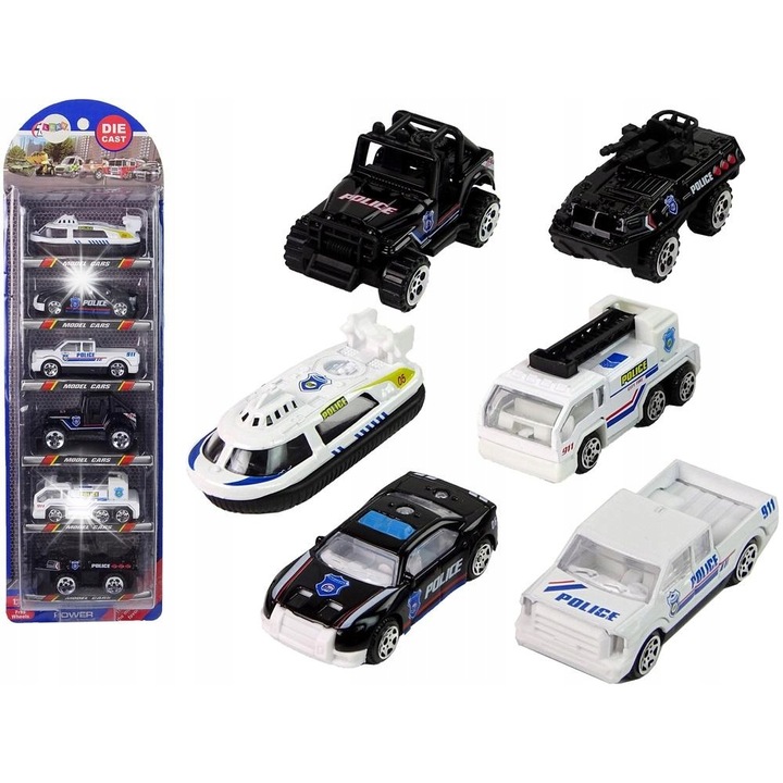 Sportautó szett, versenyautó modell 1:64, Leantoys, többszínű