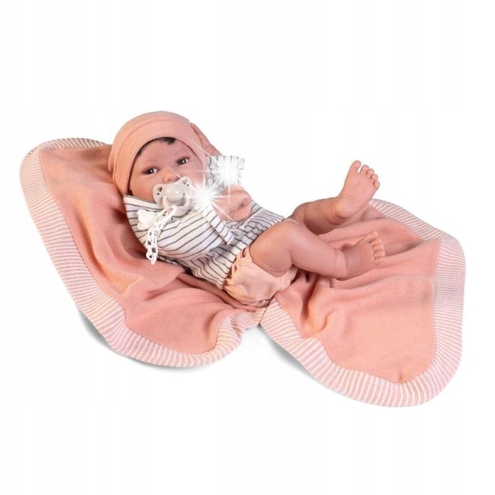 Antonio Juan Pipo baba, 42cm, vinil, kisfiú, kiegészítőkkel, szett