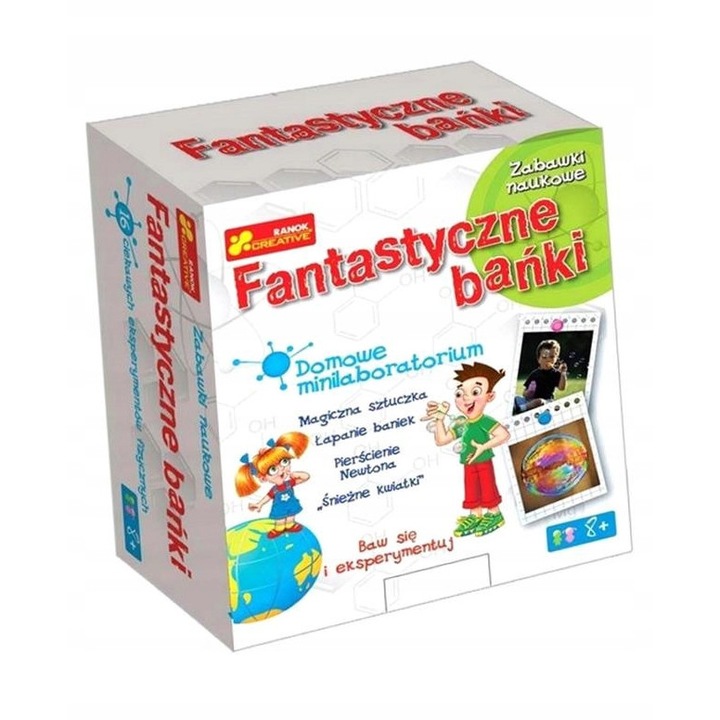 Комплект за лабораторни експерименти, образователна игра, Ranok-Creative, научни дейности, безопасност, за деца, 8 години+