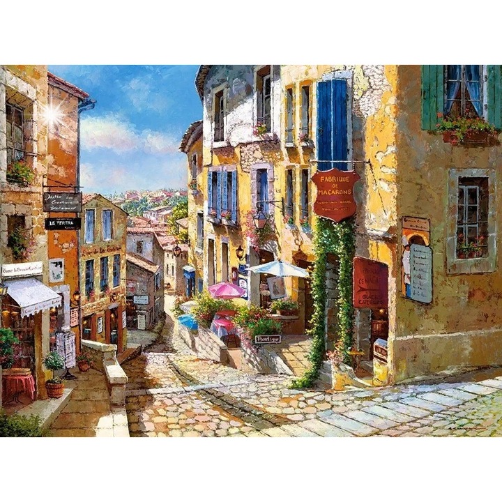 Пъзел Castorland 2000 части, комплект, Saint Emilion, 92x68см, многоцветен
