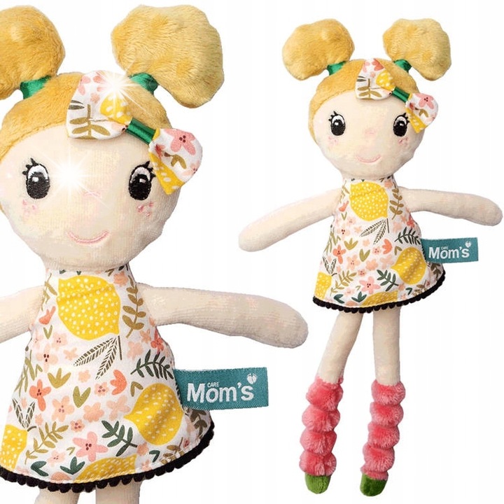 Hencz Toys Maja baba, rózsaszín, 30x15cm, plüssjáték