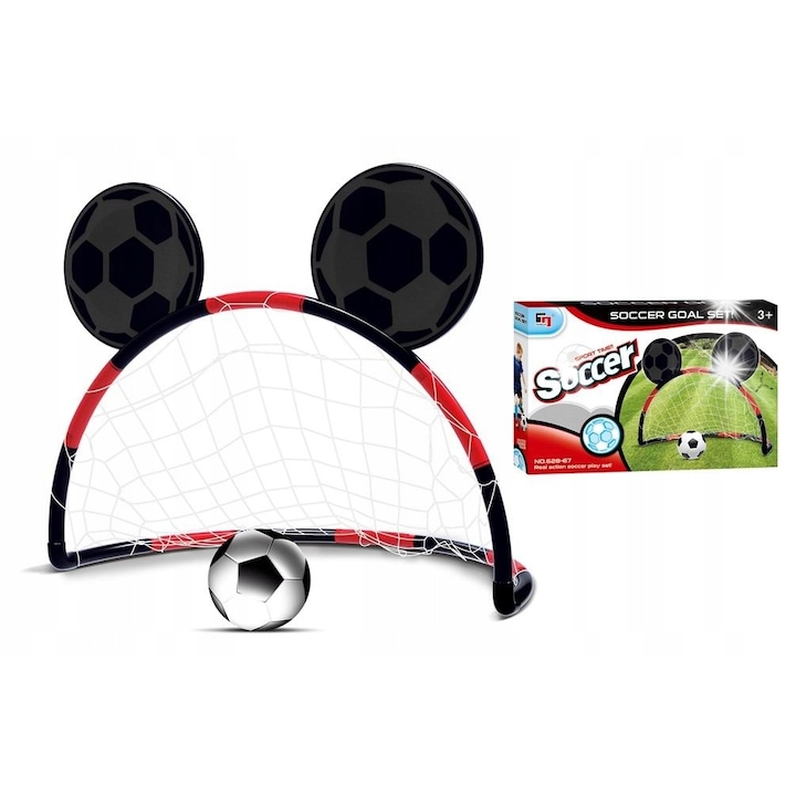 Gyermek focikapu szett, Pro Kids, egérfüles design, színes, változatos méretek