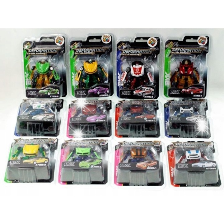 Pro Kids játékrobot, interaktív készlet, fém, átalakítható, 3 év+