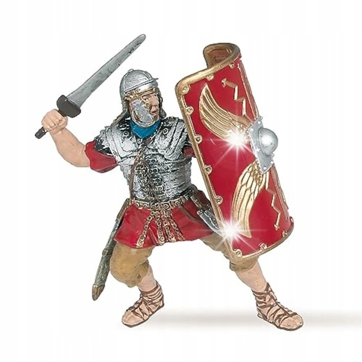 Фигурина Papo Римски легионер, фини детайли, 10x15см