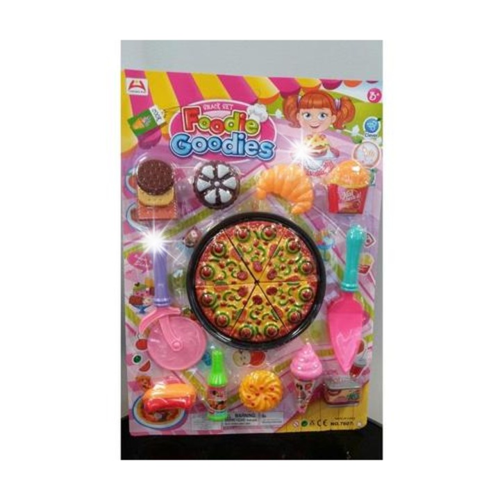 Játékkészlet Konyha PIZZA, Macyszyn Toys, 4 év, többszínű