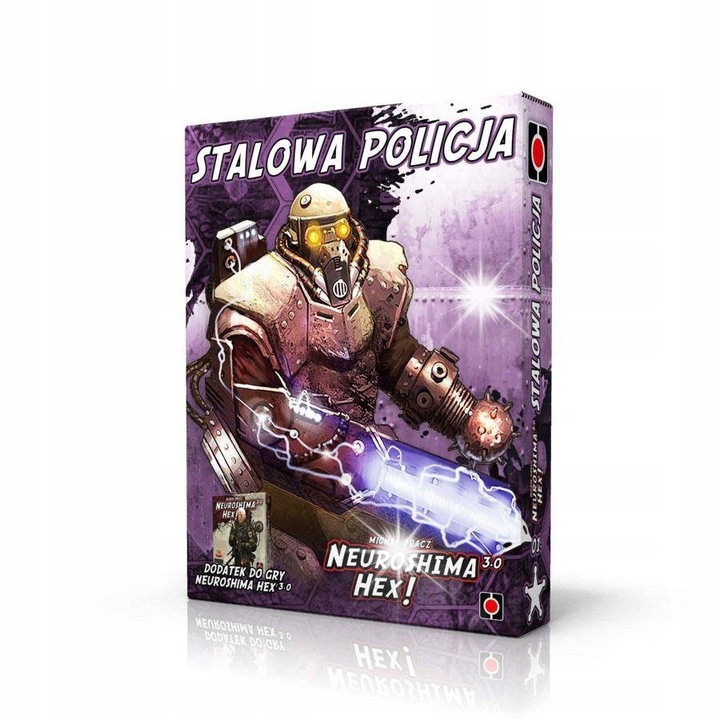 Neuroshima Hex 3.0: Acélrendőrség, oktatójáték, 10+, 10x13x2 cm