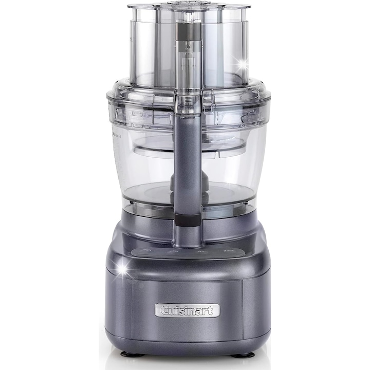 Robot de bucatarie ETA Gratussino III 3023 90020, 1200W, 4.5 litri, control continuu al vitezei + PULS, negru/gri