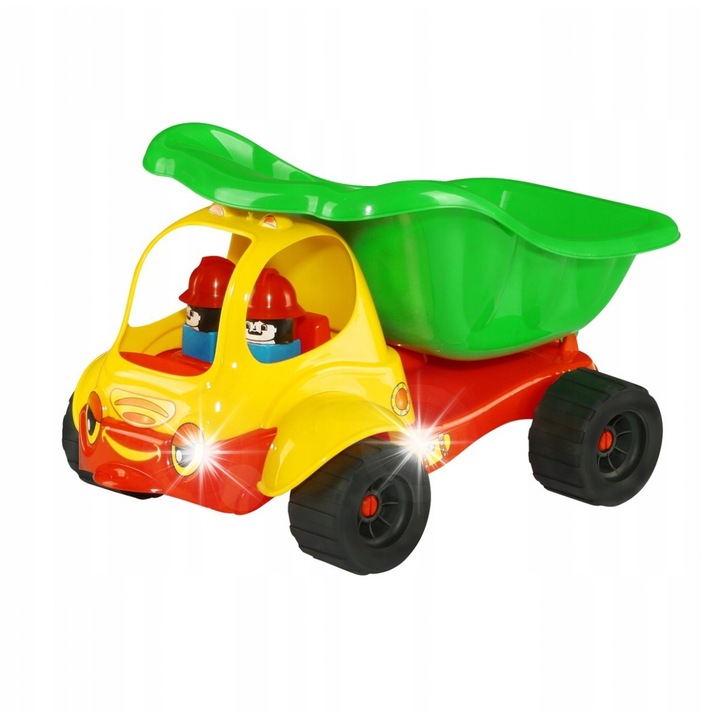 Количка за играчки, Бънджи, с 2 фигурки, 243x436мм, многоцветна