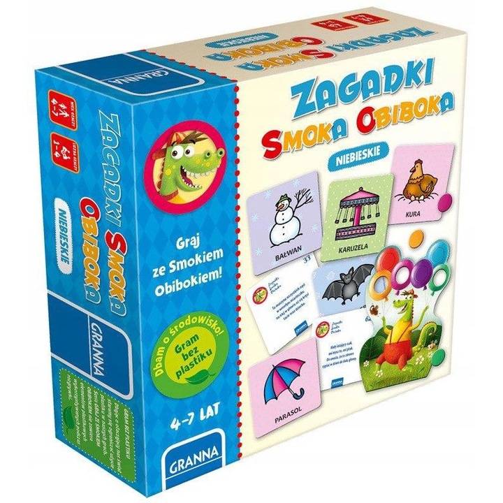 Oktatójáték, Granna, 2-4 játékos, többszínű