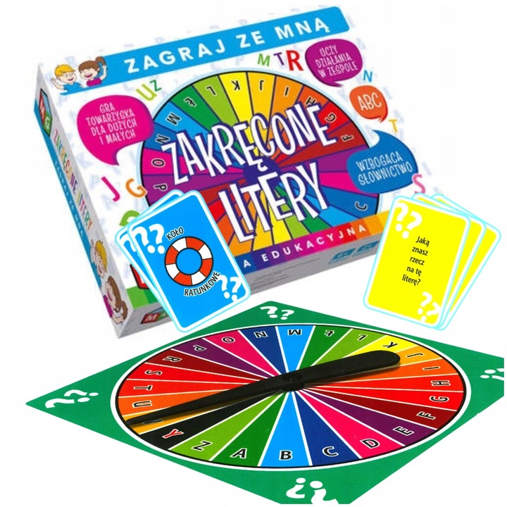 Társasjáték, 40 kérdéskártya, többszínű