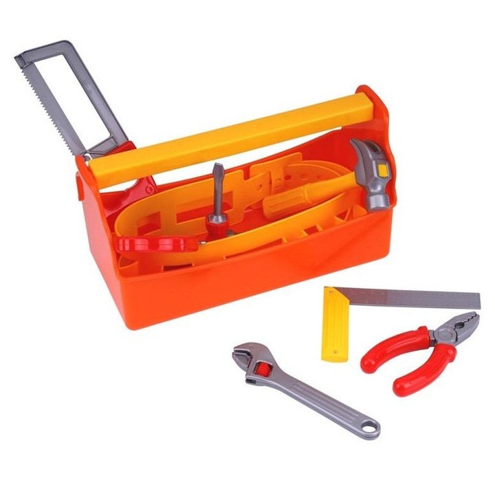 Technok többszínű szerszámkészlet praktikus dobozban 0x15x31cm