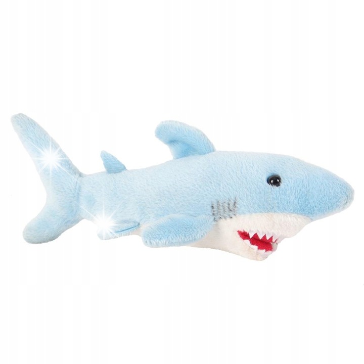 Плюшена играчка АКУЛА 13 см, Beppe, минки, идеална за сън, бежова