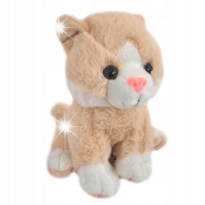 Pluszowy kot, Beppe, 16cm, moale, ideal pentru copii
