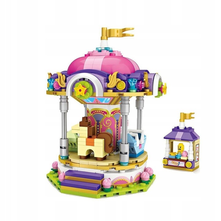 Set de constructie pentru copii, LOZ, Multicolor, din plastic de calitate, 1720