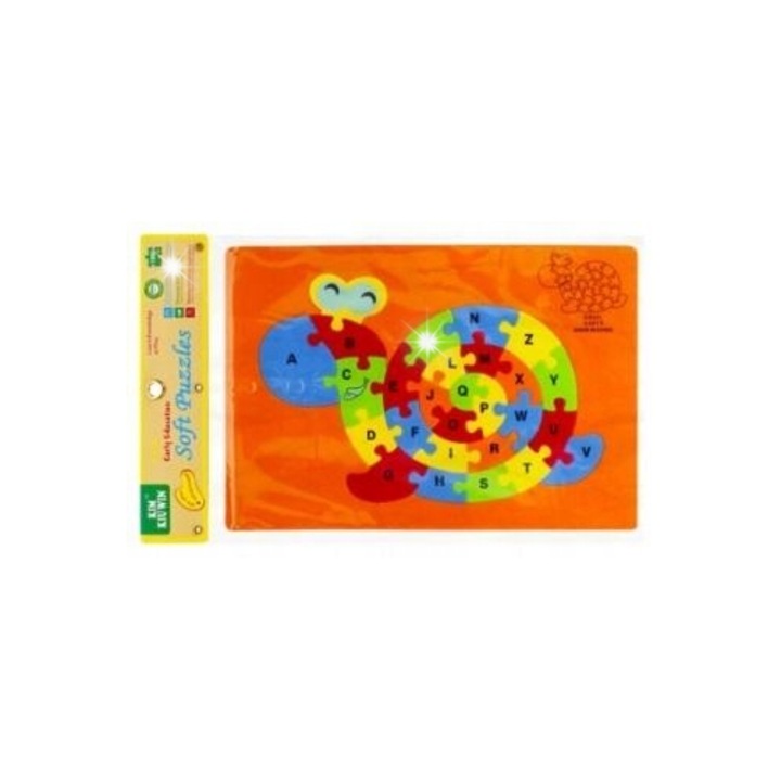 Puzzle az egész családnak, Slimaczek, 42x26x1.5cm, ökológiai