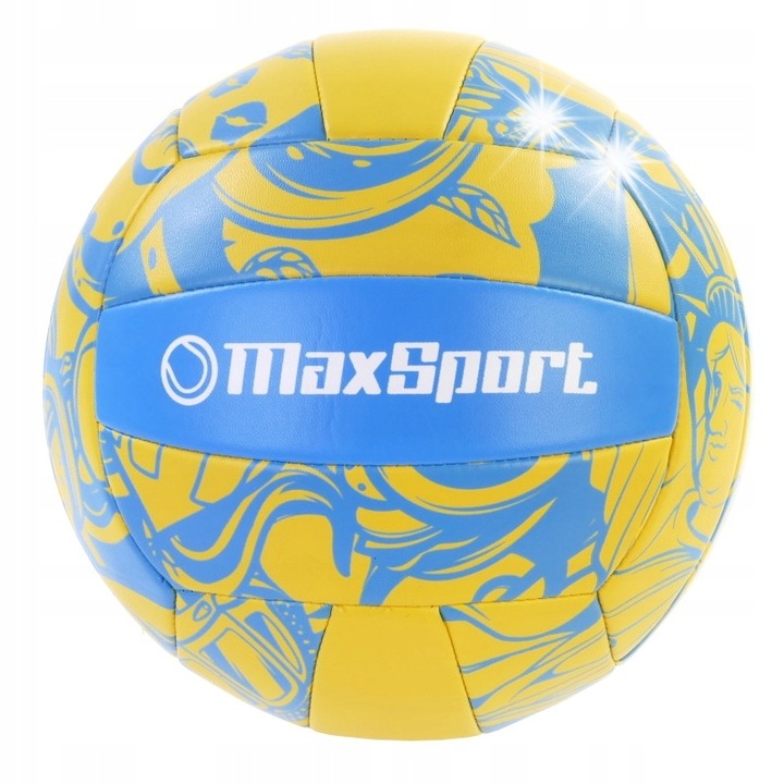 Maxsport PVC röplabda, tartós, időjárásálló, gyerekeknek, 20cm