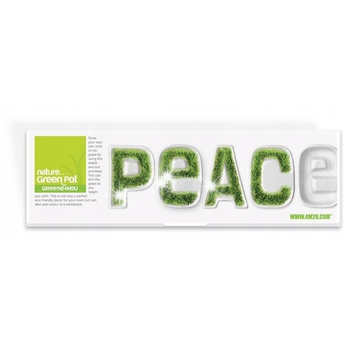 Set creativ pentru copii, decorare plante, 5 mini donite, multicolor