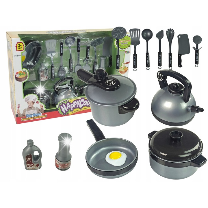 LEAN Toys gyermek konyhai kiegészítő szett, 12 cm, többszínű